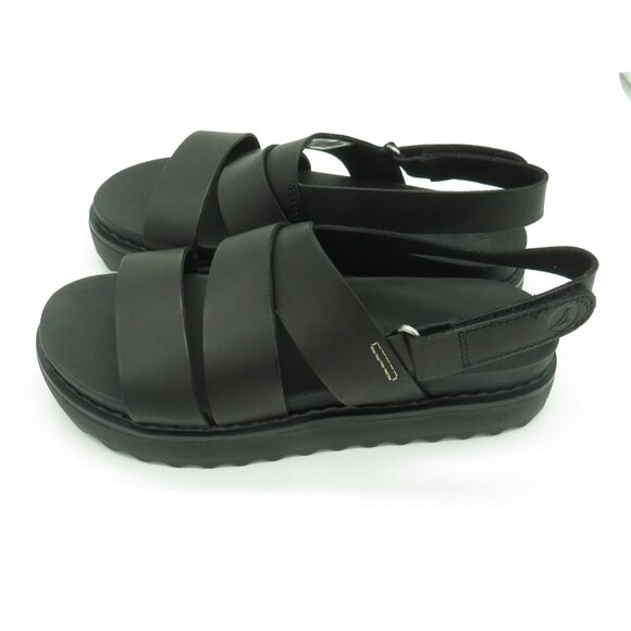 Sperry Womens Black Strappy Platform Sandals Adjustable Ankle Strap 6 NEW - Picture 3 of 8